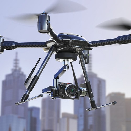 Blackmagic Micro Cinema Camera Drone